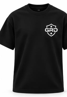 GRD T-Shirt — Black — Front