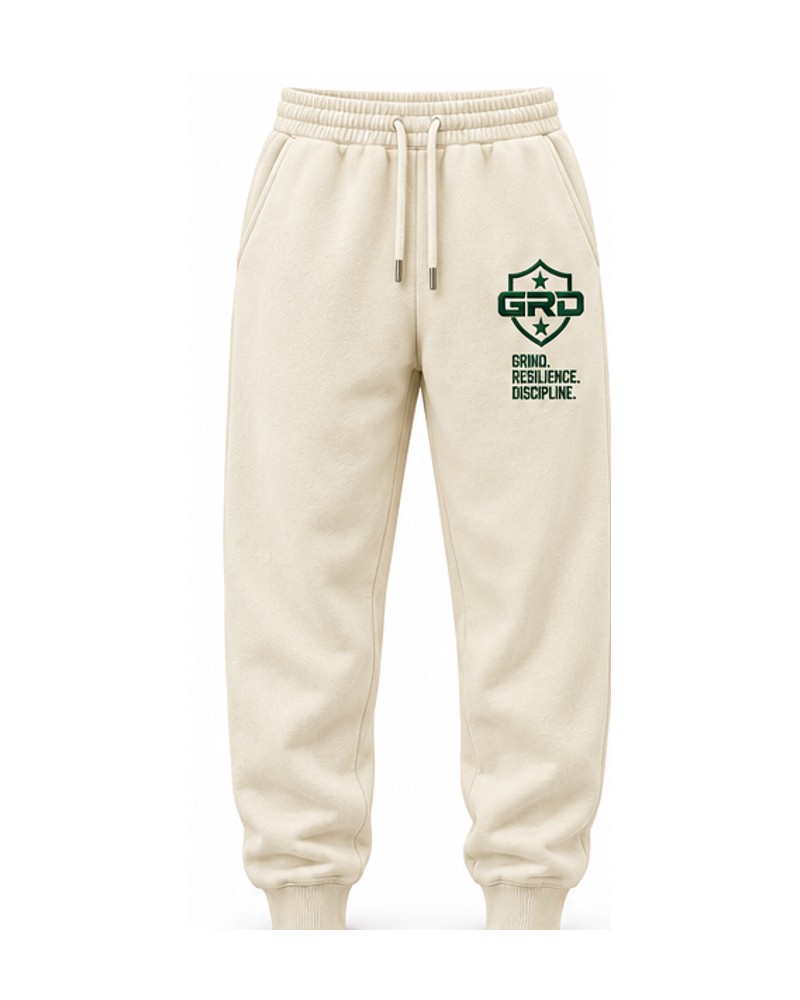 GRD Sweatpants — Ivory — Front