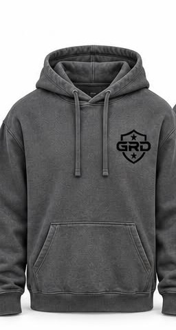 GRD Hoodie — Pepper Grey