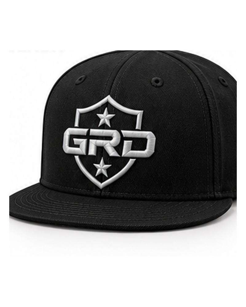 GRD Fitted Cap — Black — Front
